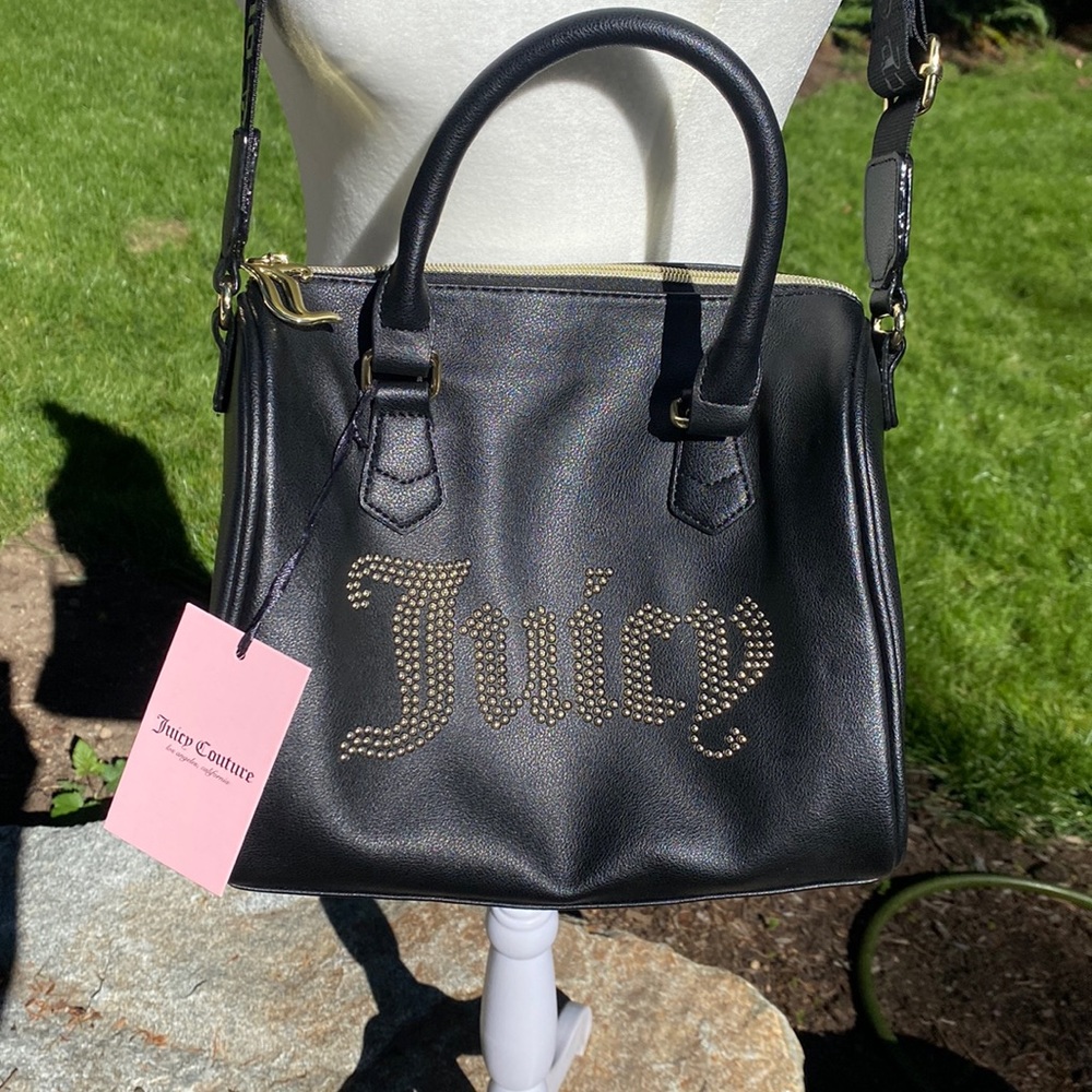 NWT Juicy Couture Black Obsession Satchel